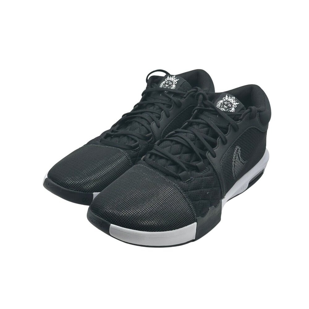 Men's Nike Lebron Witness VIII TB Black/White Basketball Shoes FB9944-002 Sz 18